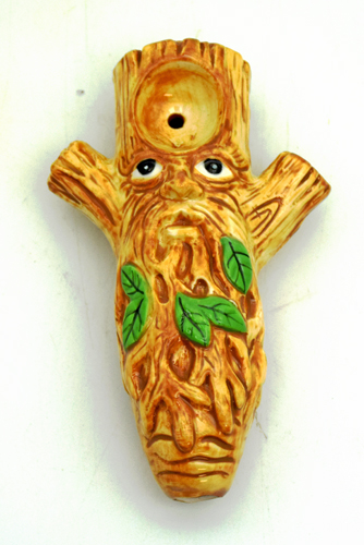 Wacky Bowlz Tree Man Ceramic Pipe